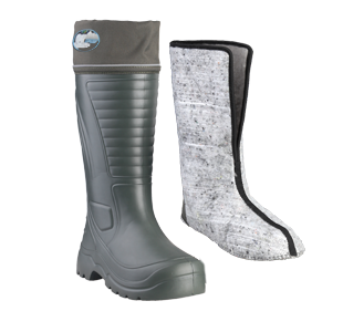 Сапоги рабочие мужские "Норд" утепленные с надставкой  150-02-2Н