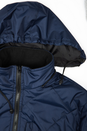 Куртка демисезонная Бомбер-Люкс (тк.Дюспо), т.синий (ЧЗ)