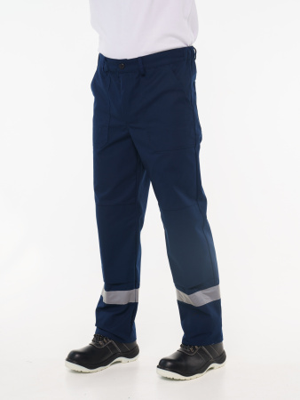 Брюки рабочие мужские №111 тёмно-синий СОП (ЧЗ)