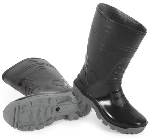 Сапоги мужские ПВХ двухкомпонентные, черный (арт. м.135)