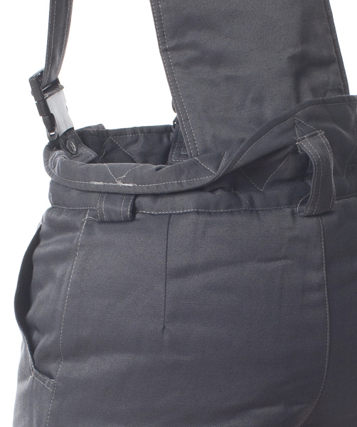 Костюм "Фаворит" зимний: куртка дл., брюки тёмно-серый с серым и красным тк. CROWN-230 Эталон (ЧЗ)