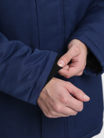 Куртка зимняя Квайл СОП (тк.Смесовая,210), т.синий/васильковый