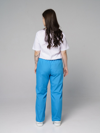 Брюки рабочие универсальная №104 голубой, ткань ТИСИ