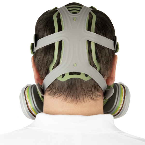 8950 Полнолицевая маска Jeta Safety с защитной пленкой (байонет)