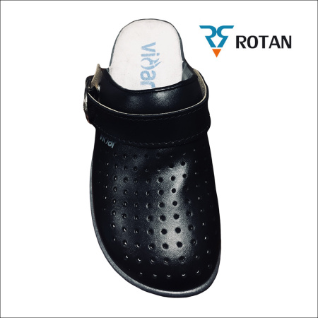 Сабо унисекс, черные, арт. 1849 Молдшуз