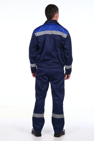 Костюм Легионер-К, летний, куртка. брюки, т.синий с васильковым с СОП КОСЛ 050