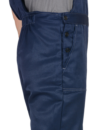 Костюм "ЛЕГИОНЕР" куртка, полукомбинезон синий с васильковым и СОП 50мм (ЧЗ)