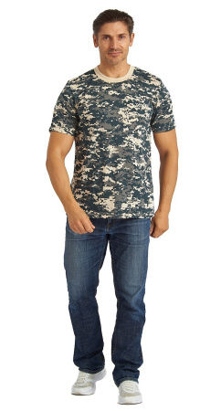 Футболка кмф "Светло-серая цифра" URSUS