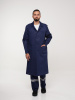 Халат рабочий мужской №204 тёмно-синий