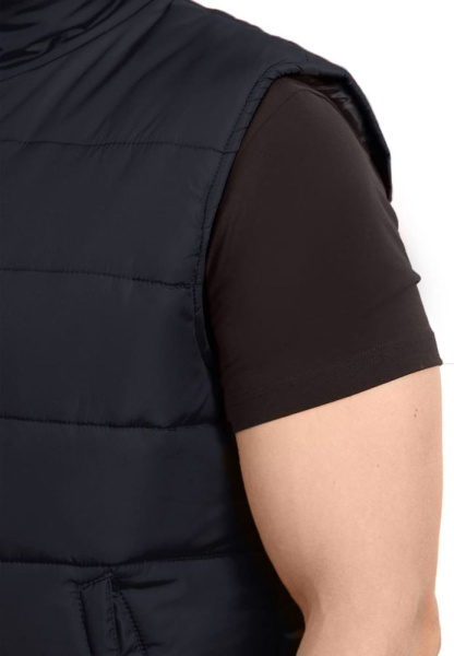 Жилет утепленный "РАПИД" цвет: черный, ткань: Дюспо (ЧЗ)