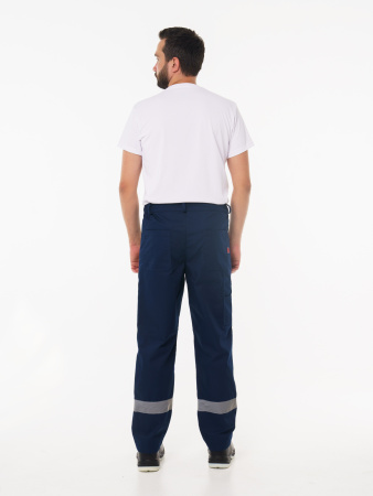 Брюки рабочие мужские №111 тёмно-синий СОП (ЧЗ)