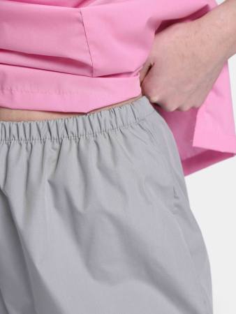 Костюм женский Ирис (тк.ТиСи), ярко-розовый/серый (ЧЗ)