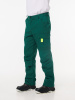 Брюки рабочие мужские №116 зеленый, лимонный, ткань Эксперт Стандарт