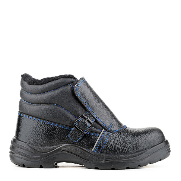 Ботинки кожаные сварщика мод. 24КМ утепленные ПУ-НИТРИЛ композитный подносок