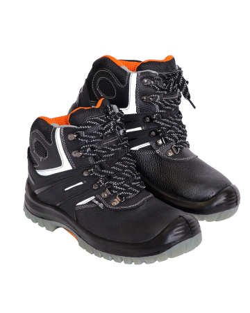 Ботинки "Евразия/ю", кожа, ПКП МС, ПУ-ТПУ