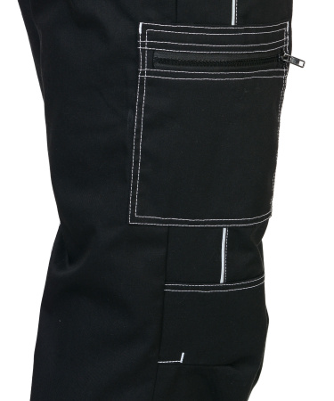 Полукомбинезон "ПРЕСТИЖ" черный, тк.Rodos (245 гр/кв.м) (ЧЗ)