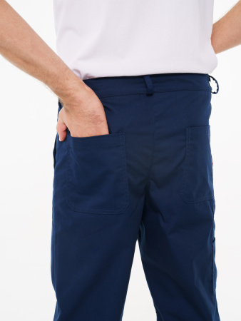 Брюки рабочие мужские №111 тёмно-синий СОП (ЧЗ)