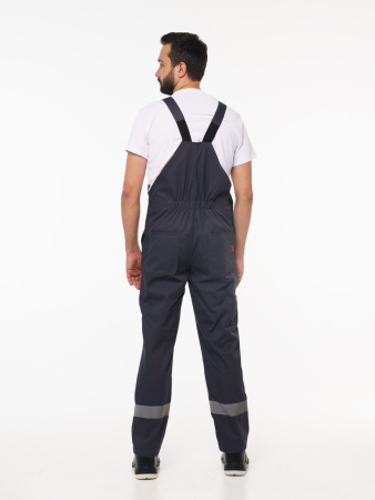 Полукомбинезон рабочий мужской №112 тёмно-серый СОП