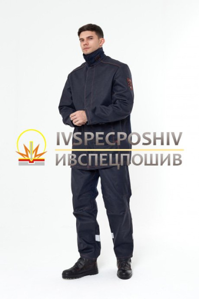 Костюм сварщика "Армакс-3 СП" (Тоба-3) летний, синий