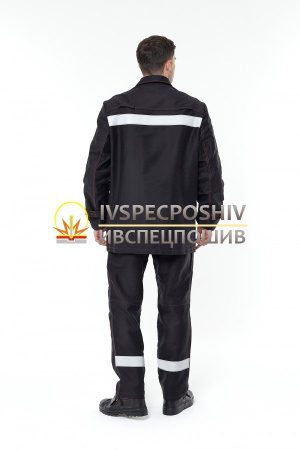 Костюм молескиновый "Лава" летний. арт 0171 (ЧЗ)